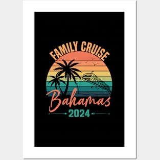 Family Cruise The Bahamas 2024 Ship Travel Posters and Art